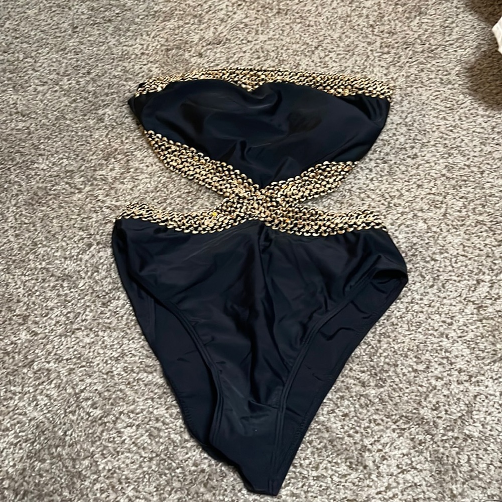 Black Tube Swimsuit